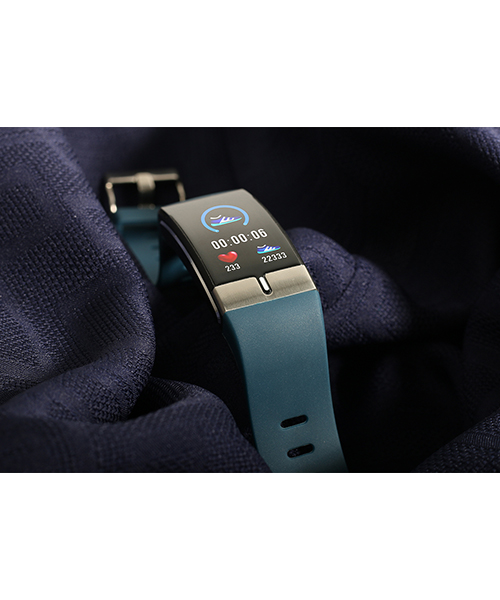 E66彩屏体温运动智能手环血压心率实时检测情侣手表厂家供应